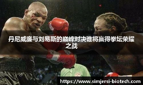 丹尼威廉与刘易斯的巅峰对决谁将赢得拳坛荣耀之战