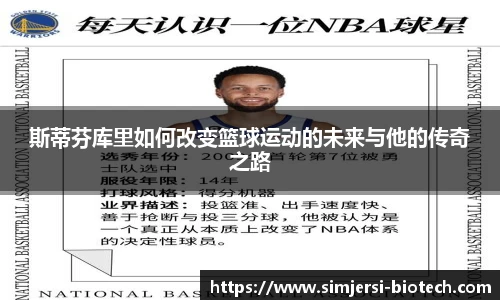 斯蒂芬库里如何改变篮球运动的未来与他的传奇之路