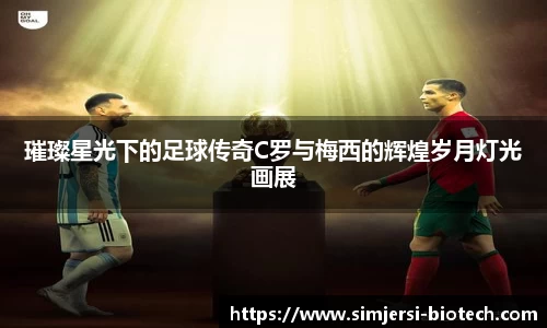 璀璨星光下的足球传奇C罗与梅西的辉煌岁月灯光画展